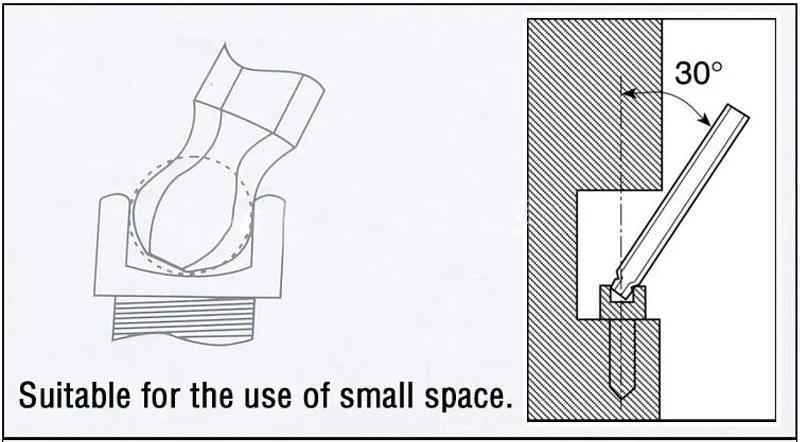 Description Picture 4 of itemBall End Hex Screwdriver Bits Set Allen Wrench Screw Driver Drill Bit 1/4Inch Shank Magnetic S2 Steel 65/100mm Hand Repair Tools