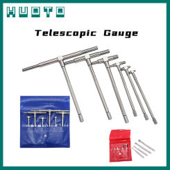 8-150mm (5/16 "-6") Telescoping Gauge set 6pcs internal gauge 4pcs Hole Gauges for Quick inside measurements of holes