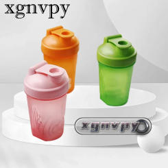 xgnvpySport Shaker Bottle 400ML Whey Protein Powder Mixing Bottle Sport Fitness Gym Shaker Outdoor Portable Plastic Drink Bottle