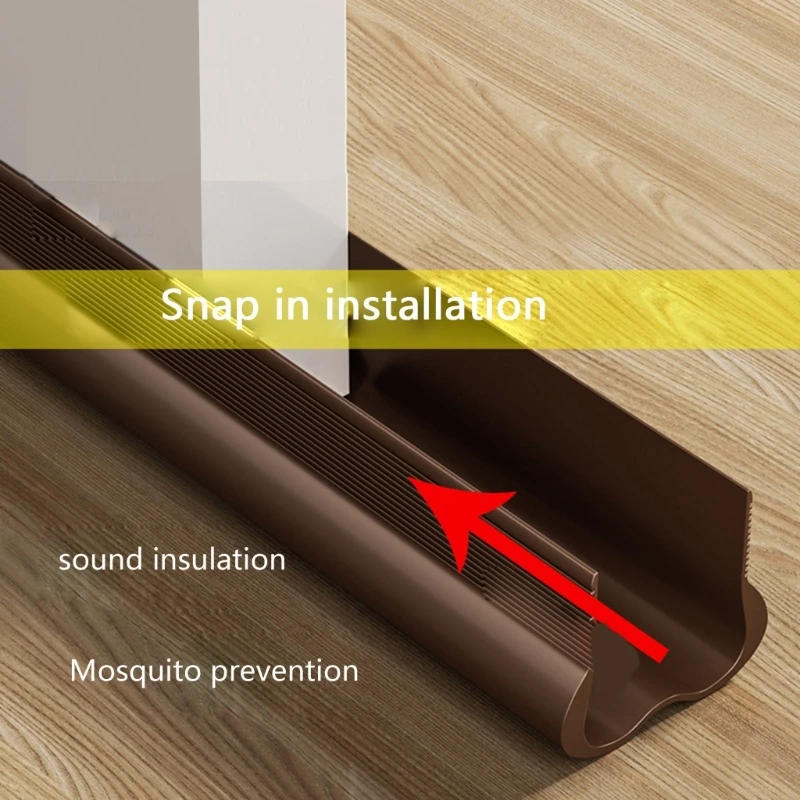 Description Picture 5 of itemPVC Door Sweeps Seal Door Gaps Seal Door Soundproofing Strips 1 Roll for Enhances Acoustic Insulation in Homes & Offices