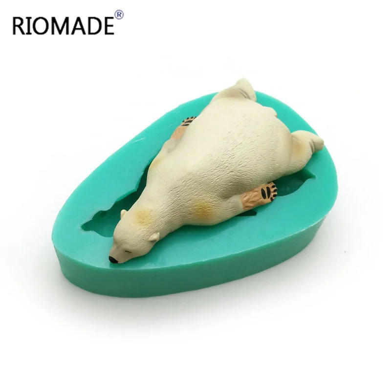 Description Picture 3 of itemMarine Animal Sea Lion Silicone Fondant Molds Cake Decorating Tools Polar Bear Shape Chocolate Dessert Kitchen Baking Mould