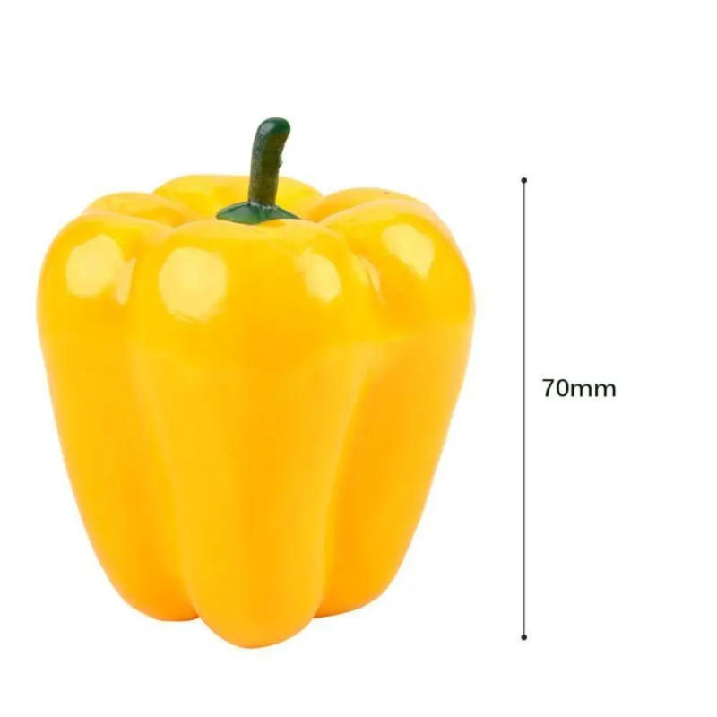 Description Picture 6 of itemRandom Delivery 12PCS Artificial Fruits Lifelike Vegetables Food Model Kitchen Landscape Home Decor Desktop Ornament Photo Prop