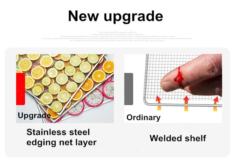 Description Picture 5 of itemFood Dehydrator Fruit Vegetabl Drying Machine Snacks Herbs Gain Meat Food Dryer 16-Layer Stainless Steel Dry Fruit Machine