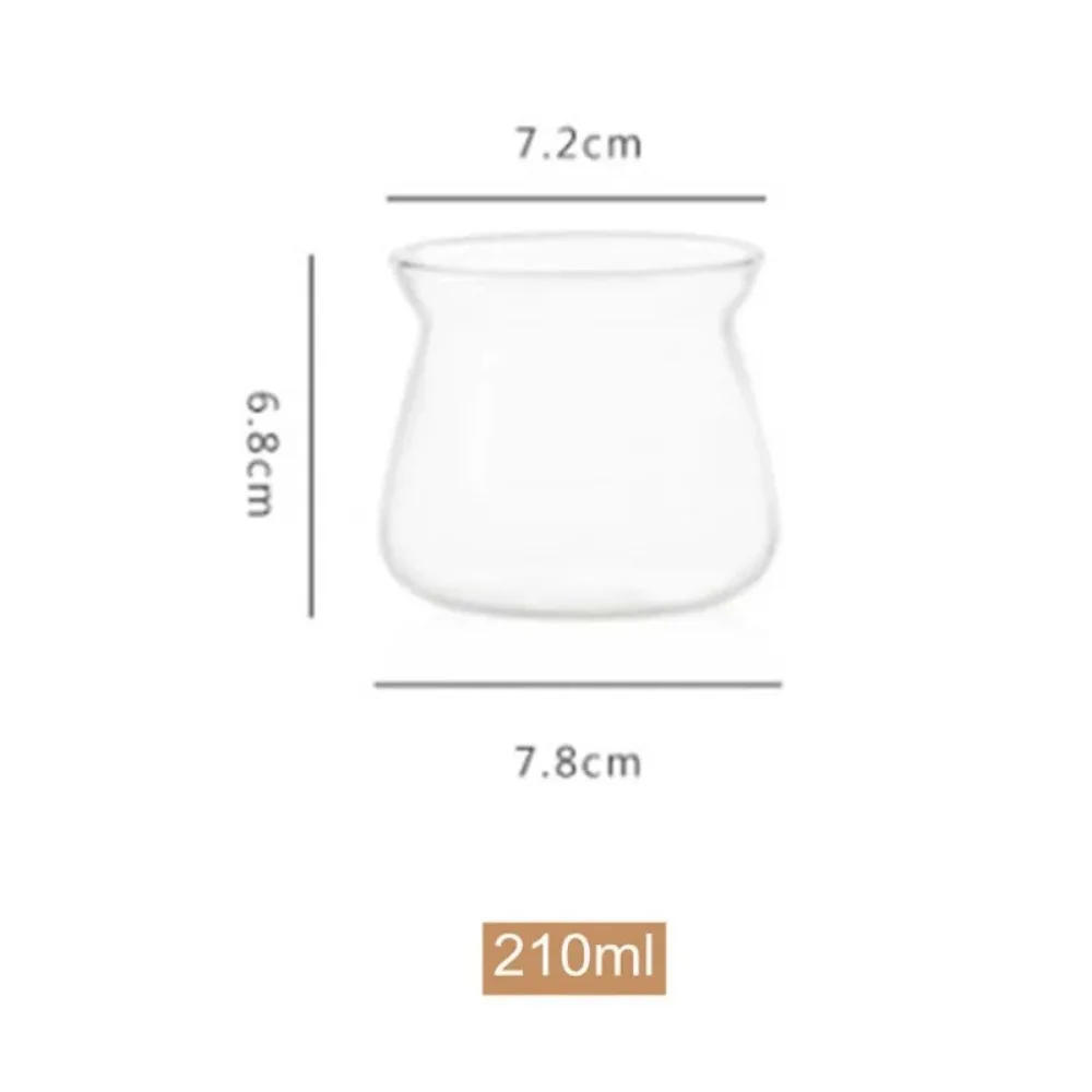Description Picture 3 of itemCold and Heat Resistant Coffee Aroma Cup Hand-brewed Coffee Pot Coffee Sharing Pot 210-520ml High Borosilicate Glass Coffeeware