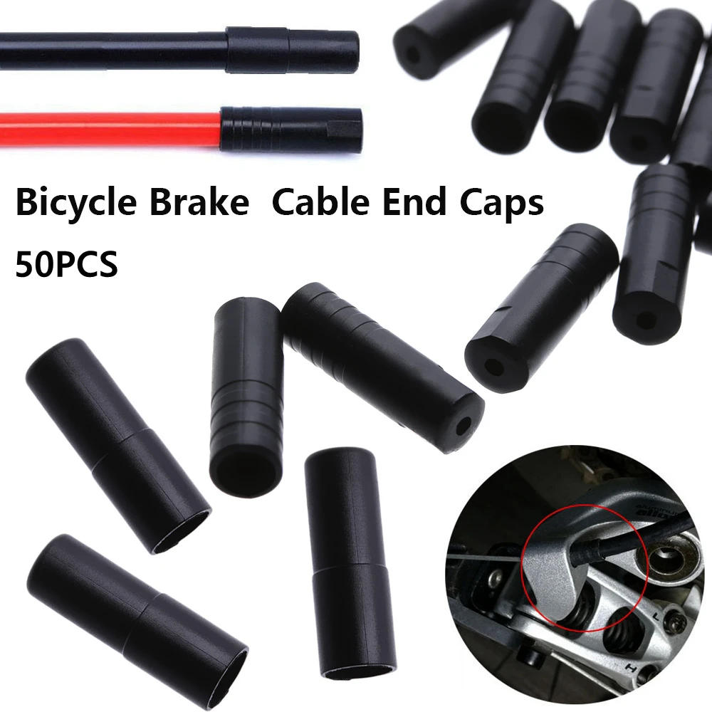 Description Picture 6 of item20/50PCS 4/5mm Plastic Bike Brake/Shift Cable Caps Brake Outer Cable End Tips Cycling Parts Replacement MTB Bicycle Accessory