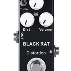 MOSKYAUDIO  BLACK RAT distortion Mini Guitar Effect Pedal True Bypass Guitar Parts & Accessories