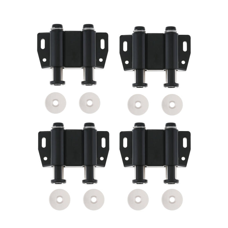 Description Picture 5 of item4pcs Pressed Double Round Head Magnetic Cabinet Catched Latch Push Touch Latch Push Release Opener Door Magnets with Screws
