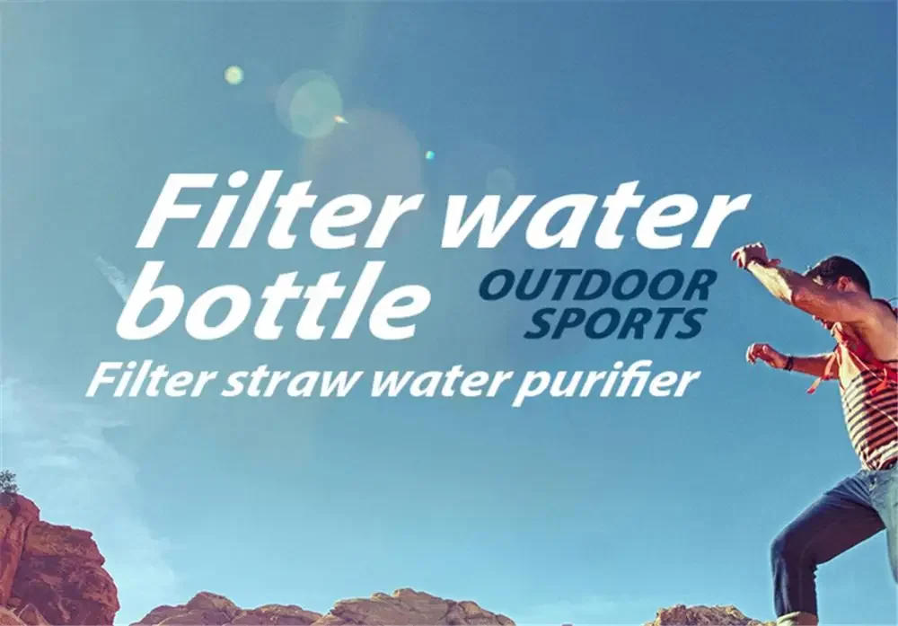 Description Picture 6 of itemOutdoor Water Purifier Camping Hiking Emergency Life Survival Tools Portable Purifier Water Filter Straw Travel Cooking Supplies