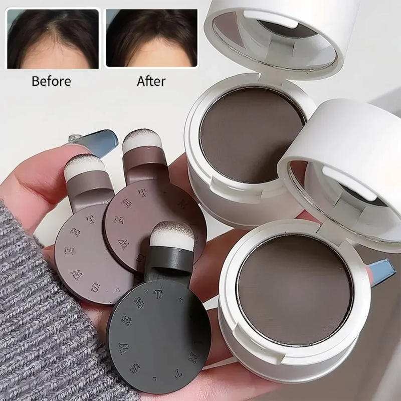 Description Picture 2 of itemHair Line Shadow Stick with Two Sponge Heads Hair Root Cover Up Waterproof Instant Modified Repair Hair Shadow Powder Makeup