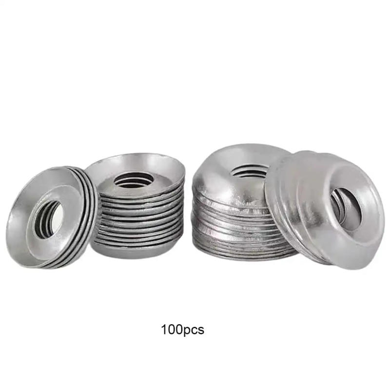 Description Picture 5 of item100 Pieces Stainless Steel Eyelet Spacer Portable Replacing Detachable Anti-rust Gasket Washer Part Accessories