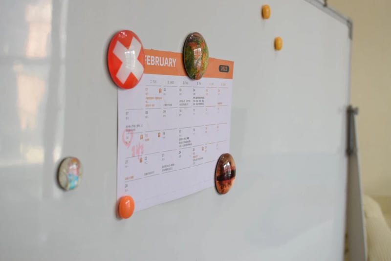 Description Picture 6 of itemSolar System Luminous Magnet Fridge Planet Universe Outer Space Refrigerator Magnets Stickers Glass Glow In The Dark Home Decor