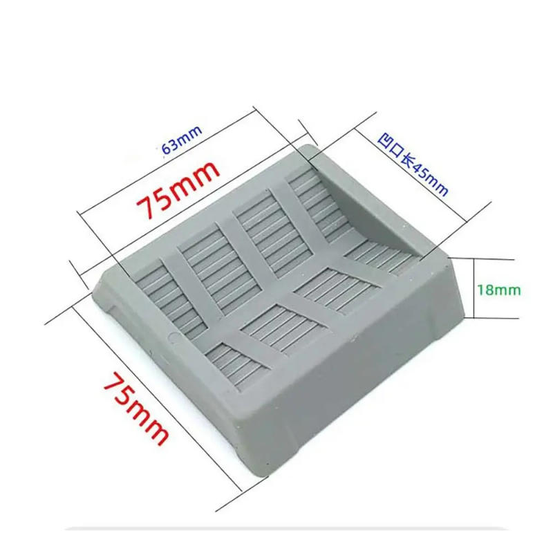 Description Picture 3 of itemChair Wheel Stopper Furniture Caster Cups Floor Protectors Chair Roller Anti-slip Mat Universal Wheel Slot Pad Caster Stopper