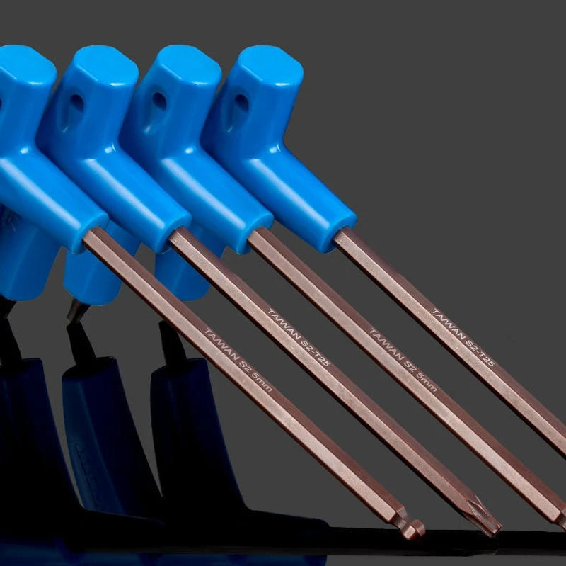 Description Picture 6 of itemT25 3/4/5/6MM Bike Allen Key Wrench T-Shaped Extended Plastic Handle With Double Ends Bicycle Multifunctional Repair Tools