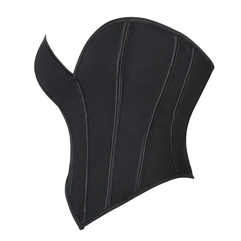 Description Picture 4 of itemSleeveless Off Shoulder Fashion Sexy Corset Crop Tops Vest Female Underwear Backless Bustier Top Party Short Camis