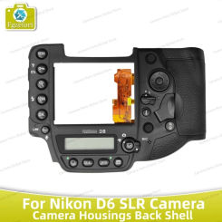 Original Camera Housings Back Shell For Nikon D6 Back Cover Rear Case Shell D 6 Camera Replacement Unit Repair Spare Part