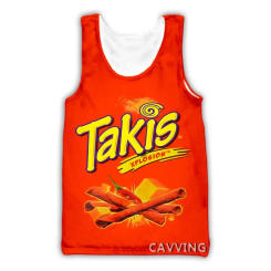 New Fashion Women/Men's 3D Print Takis Tank Tops Harajuku  Vest  Summer Undershirt Shirts Streetwear  L2