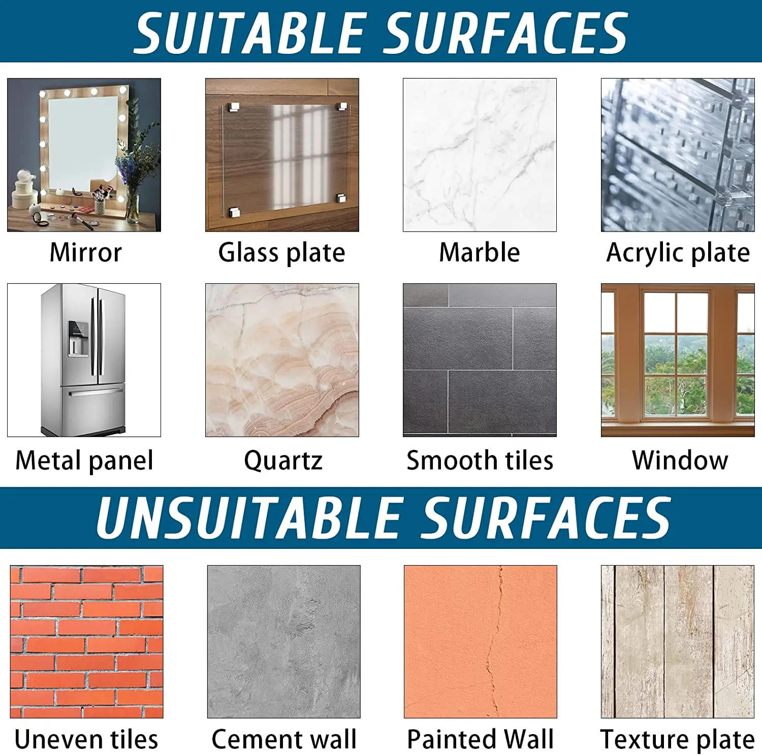 Description Picture 5 of item30 Pack Adhesive Hook Stickers Strong Adhesive Wall Hooks Shower Adhesive Replacement No Drilling Adhesive Hanging Hooks