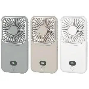 Description Picture 5 of itemMini Portable Handheld Fan with Phone Holder Power Bank Rechargeable 3 Speed Adjustable Personal Small Pocket for Summer Outdoor