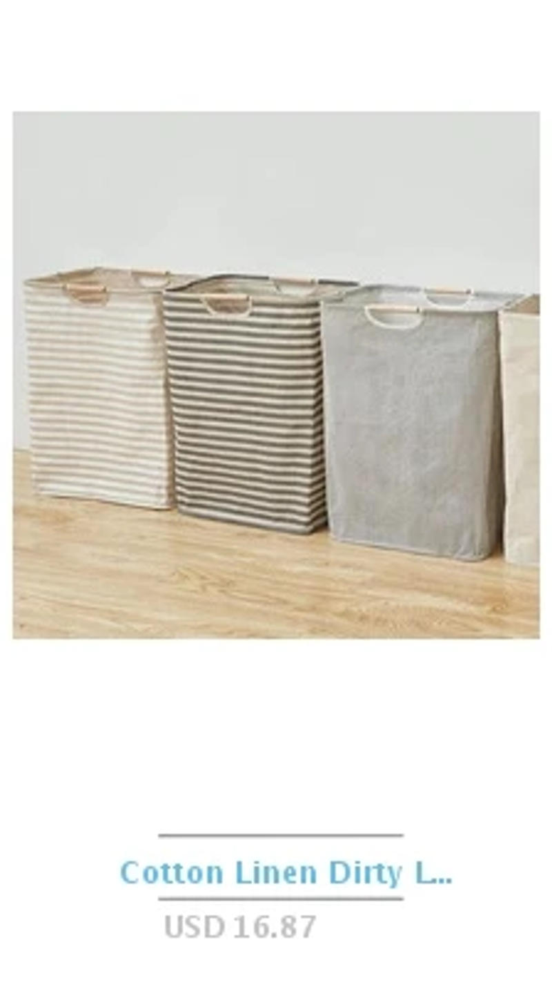 Description Picture 5 of itemFoldable Storage Bag Non-Woven Clothing Organizer Wardrobe Closet Clothes Organizer Pillow Quilt Blanket Home Storage Bags