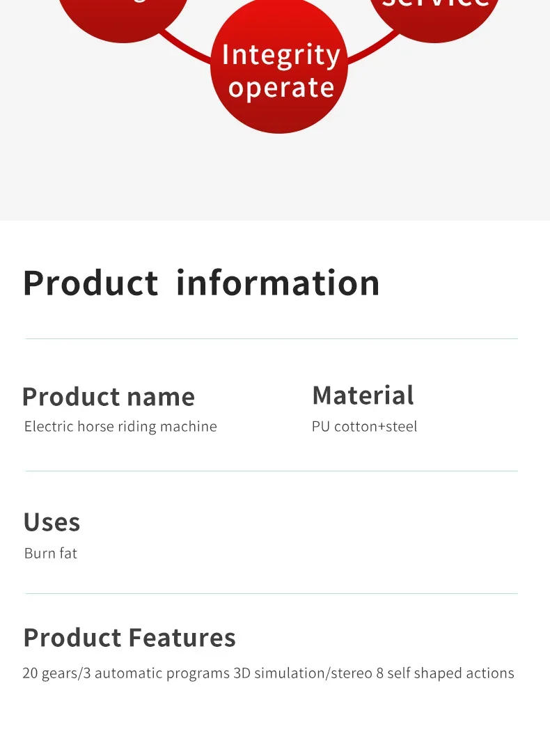 Description Picture 4 of itemHorse Riding Machine, Household Fat Burning Shaping, Bodybuilding Slimming Tool, Fitness Equipment,  Leg Exercise Machine