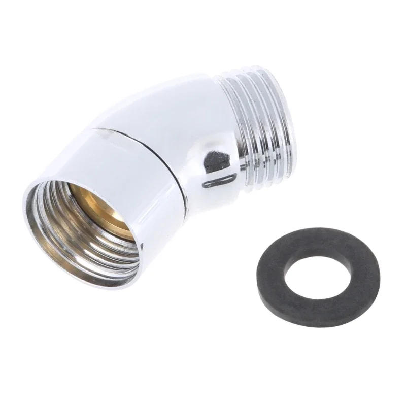 Description Picture 2 of item135 Degree Shower Head Elbow Adapter Shower Arm Connection Elbow Shower Head Extender Connector Coupler Easy to Use
