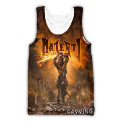 New Fashion Women/Men's 3D Print MAJESTY-Rock Tank Tops Harajuku Vest Summer Undershirt Shirts Streetwear