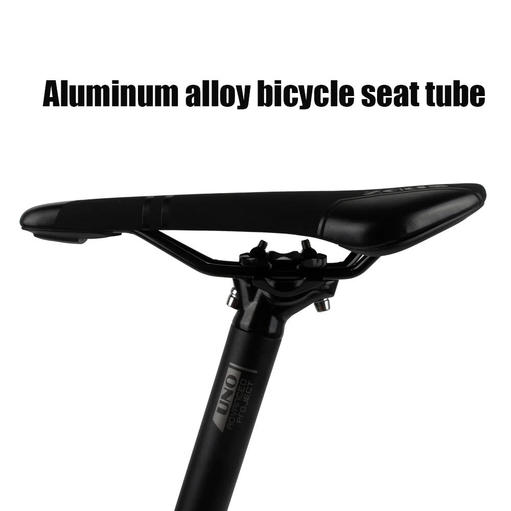 Description Picture 2 of itemUNO Mountain Bike Seatpost 27.2/30.9/31.6MM 350/400MM Seat Post Tube Aluminum Alloy MTB Road Cycling Bicycle SeatPost Bicycle Pa