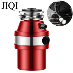 JIQI 560W Food Waste Disposer Residue Garbage Processor Sewer Rubbish Disposal Crusher Stainless Grinder Pulper For Kitchen Sink