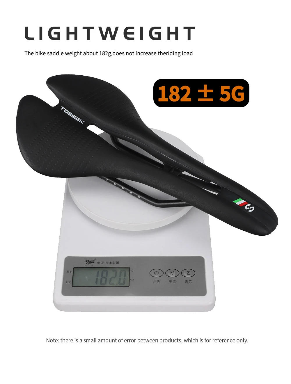 Description Picture 6 of itemTOSEEK Bike Saddle Ultralight MTB Cycling Seat Cushion Comfortable Ergonomic Bike Bike Saddle Durable Road Gravel Bicycle Part