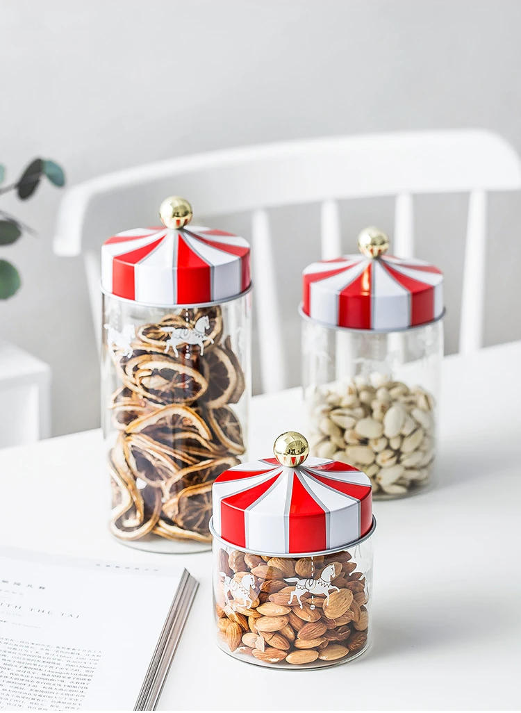 Description Picture 4 of itemHermetic Containers for Food Storage Pots Container for Cereals Kitchen Storage & Organization Glass Jar With Lid Airtight Mason