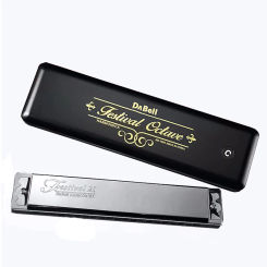DABELL Octave Harmonica Festival 21 Holes Harp No. 1005  Mouth Organ Prefessional Armonic ABS Comb Korea Musical Instrumentos