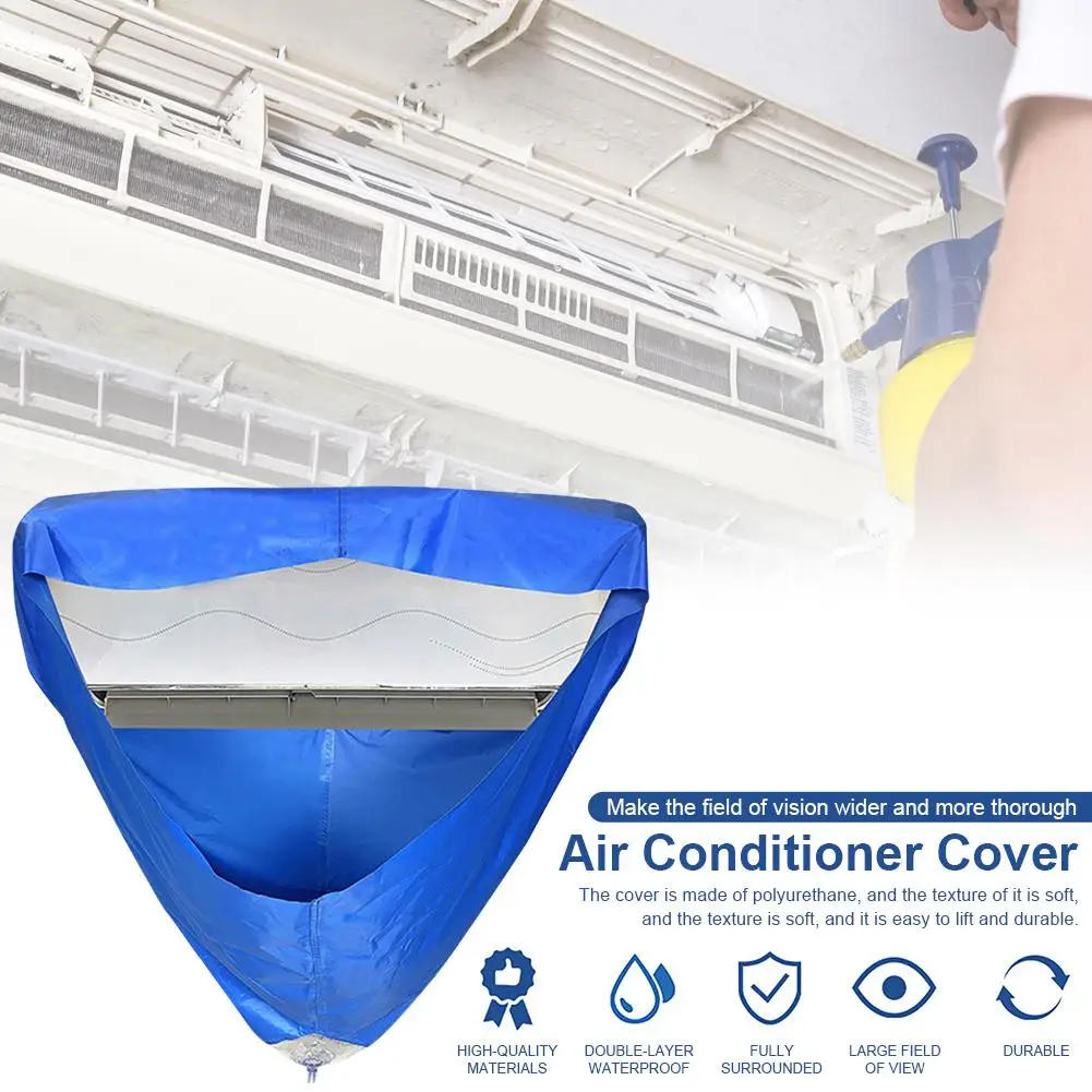 Description Picture 3 of item2.4m/3.2m Room Wall Mounted Air Conditioning Cleaning Bag Split Air Conditioner Washing Cover for Ac Cleaner Tube Kit 1-3P Set