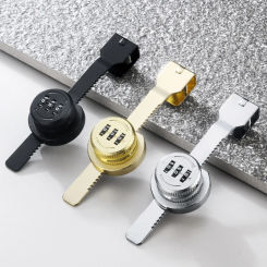 3Digit Combination Lock Alloy Door Safety Lock Keyless Latches Mechanical Password Lock Sliding Glass Door Lock DropShipping