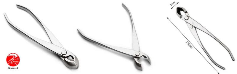 Description Picture 3 of itemStandard Grade 180 mm Round Edge Cutter 3Cr13 Alloy Steel Bonsai Tools