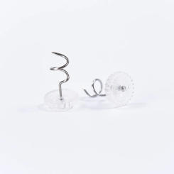 Transparent Sofa Nail Pins, Spiral Nails For Furniture, Round Head Design, Protects Sofa From Cat Scratches, Pack Of 100/300