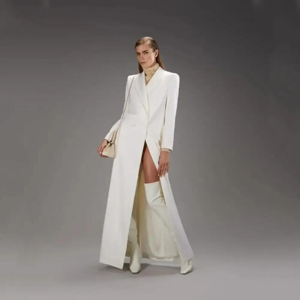 Description Picture 3 of itemChic Extended Version Women Spring and Autumn Winter Coat Comfortable and Casual Female Party Only 1 Piece Dress