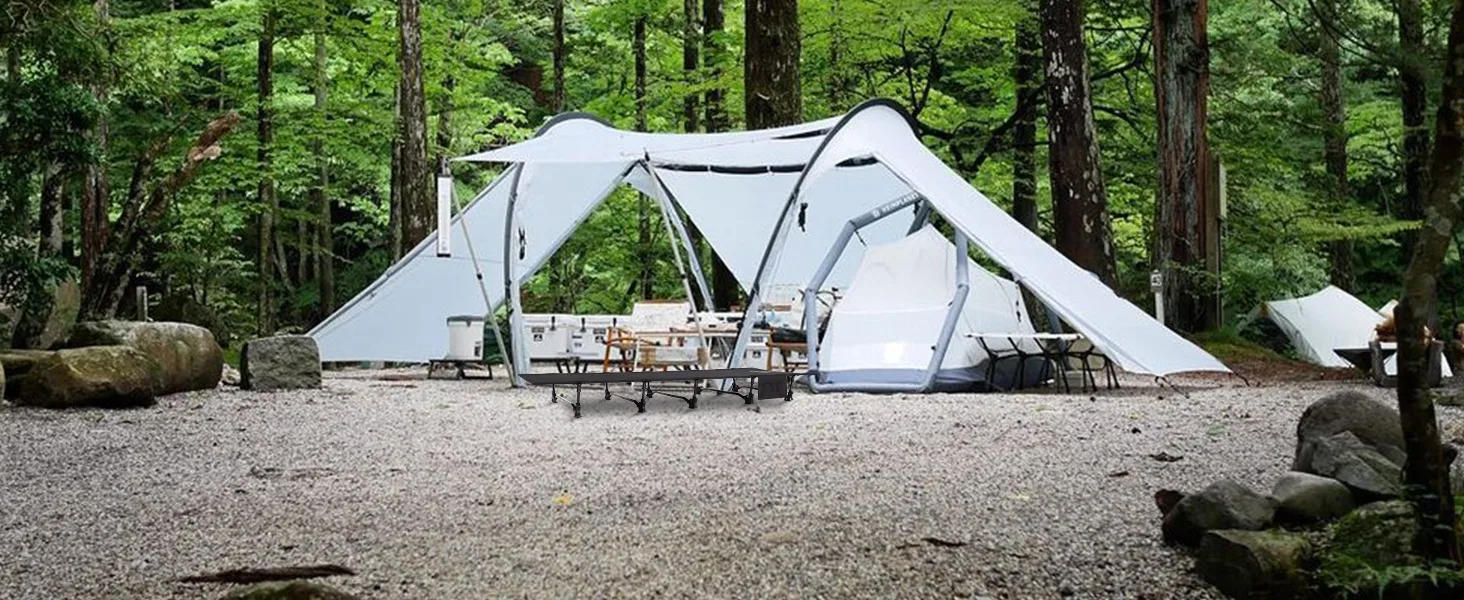 Description Picture 3 of itemCamping Cot Compact Folding Cot Bed for Outdoor Backpacking Camping Cot Bed