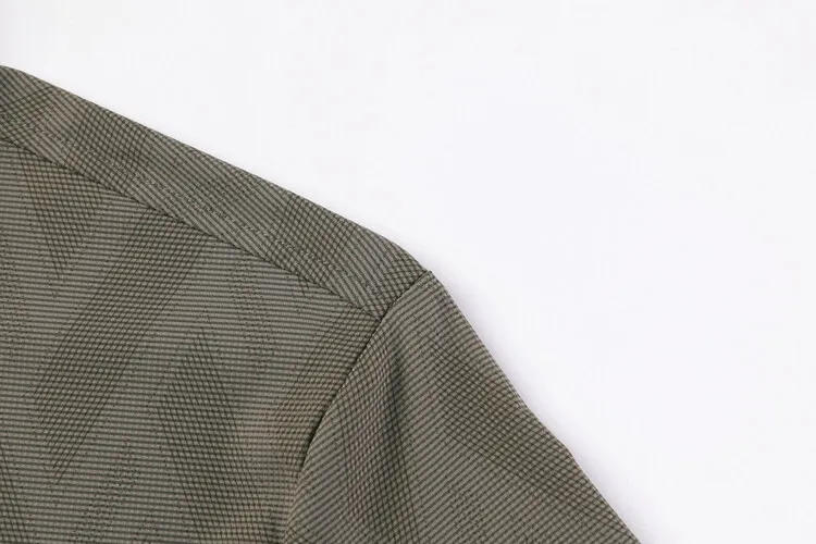 Description Picture 4 of itemCasual Striped Men's Polo Top, 2024 New Summer Products, Lapel Short Sleeve T-shirt Korean Men's Top Middle-aged Men Clothing