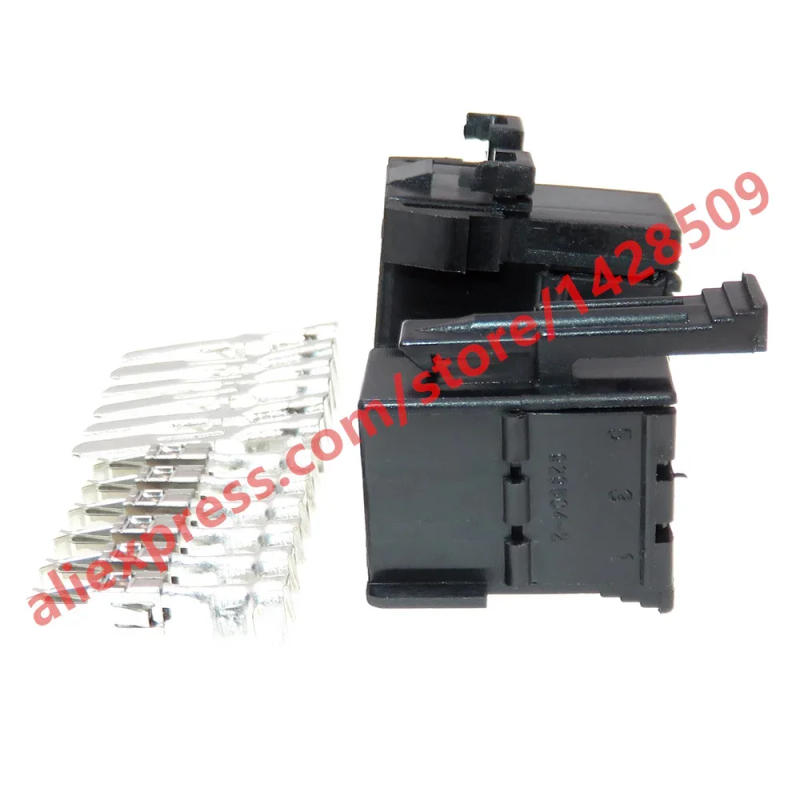 Description Picture 5 of item1Set 6 Pin 929505-2 929504-2 Car Wiring Socket 2.8 Series Auto Electric Wire Cable Plastic Housing Unsealed Connector