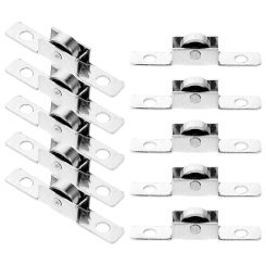 10 Pcs Door and Window Pulley Sliding Gate Wheel Garage Groove Rigid Caster Drawer