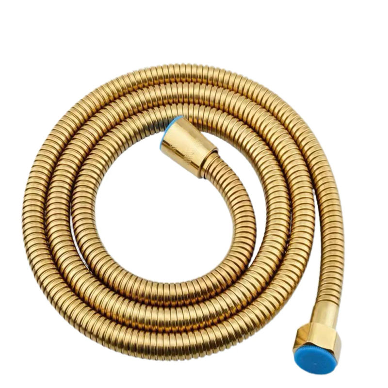 Description Picture 3 of item150cm G1/2 Shower Hose For Handheld Shower Head Shower Hose Gold Flexible Replacement Flexible Stainless Steel Hose Anti-twist