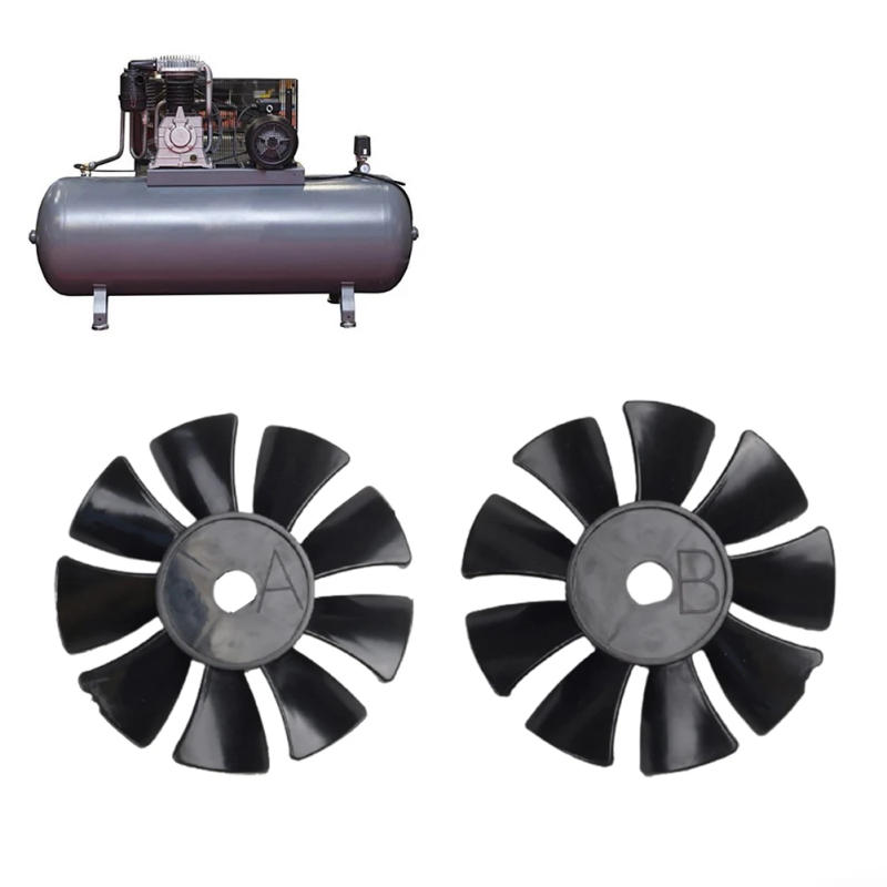 Description Picture 3 of item1Pc Air Compressor Fan Blade Direct-Connected Air Pump Motor Cooling Fan 550W 750W Piston Small Air Pump Motor Cooling Fan