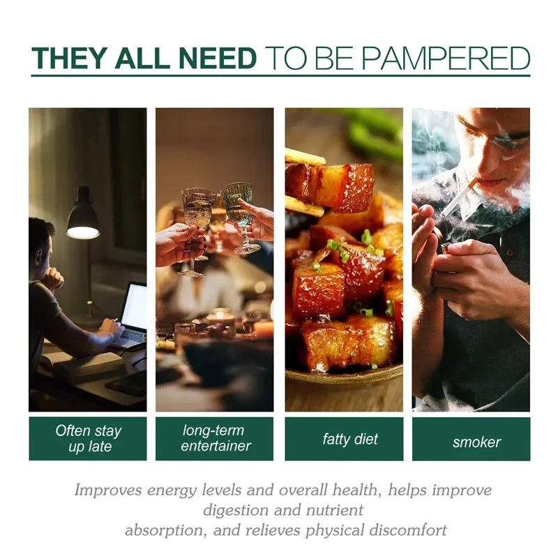 Description Picture 5 of itemLiver Detox Cleanse Care Patch Improve Liver Function Cleaning Toxin Slim Fat Prevent Fatty Liver Supports Gallbladder Health