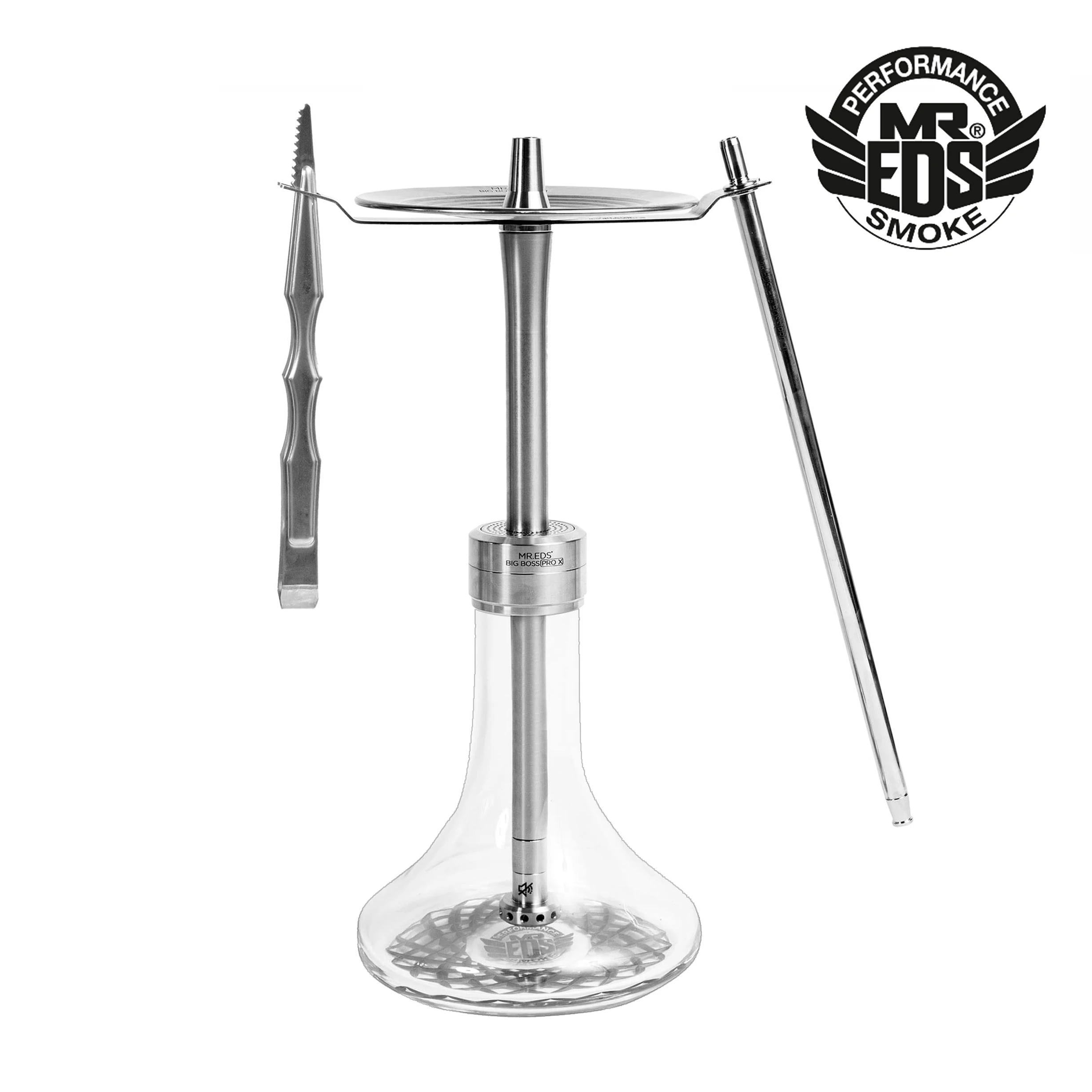 Description Picture 2 of itemMr EDS BIG BOSS PRO X Hookah Shisha Set 304 Stainless Steel Hookah Shisha Complete Set