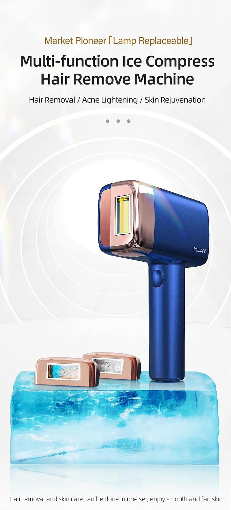 Description Picture 5 of itemMLAY T14 HR IPL Laser Hair Removal 500000 Flash Laser Hair Removal Painless Hair Removal Suitable For Face Body And Bikini