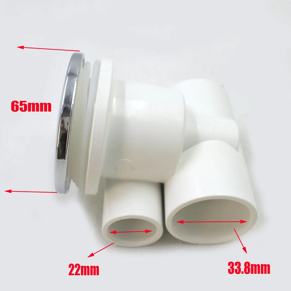 Description Picture 2 of item65mm face cap flat nozzle, 2.5 inch spa nozzle, suitable for massage tub, good reflective texture