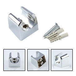 1pcs Alloy Shower Head Holders Bathroom Hand Held Shower Head Wall Bracket Holder For Shower Wands Bidet Sprayers Hardware