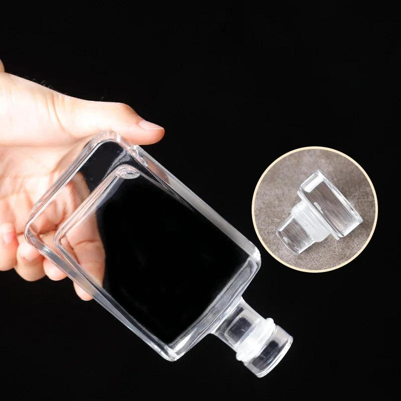 Description Picture 6 of itemLiquor Glass Alcohol Bottle 100ML Lead-free Whiskey Decanter Wine Glass Bottle with Stopper Airtight Sake Set Bar Accessories