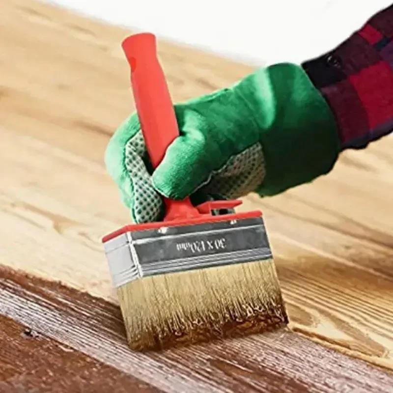 Description Picture 3 of item1/3 Pack Thickened Long-Bristled Decorative Wall Brush Paint Paint Soft-Bristled Decorative Wall Brushing Tool Easy To Clean