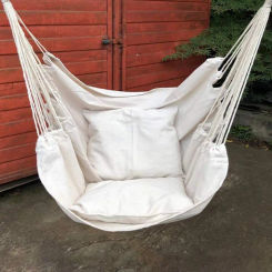 Throw Pillow Swing Chair Outdoor Portable Thicken Hammock Garden Travel Camping